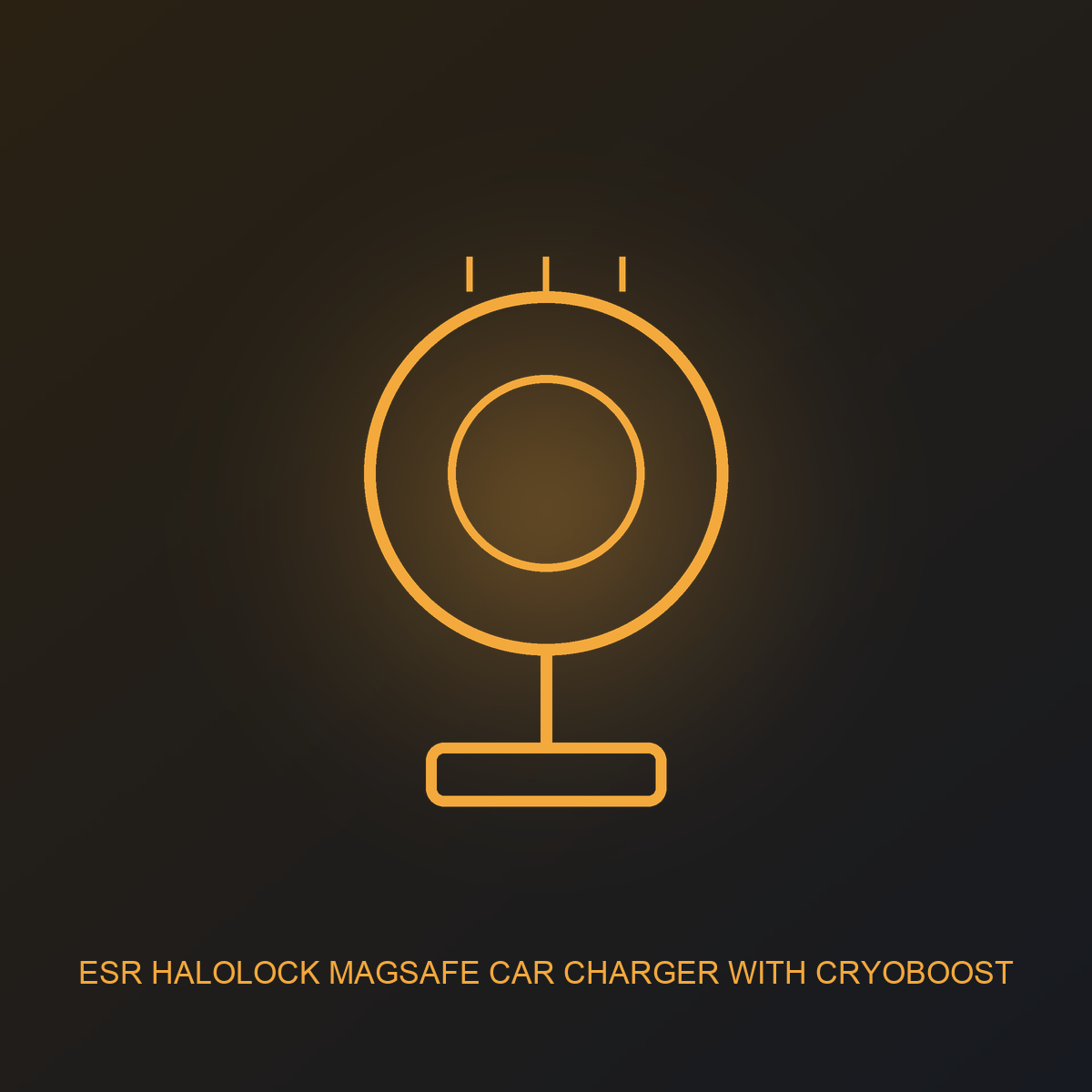 ESR HaloLock MagSafe Car Charger with CryoBoost