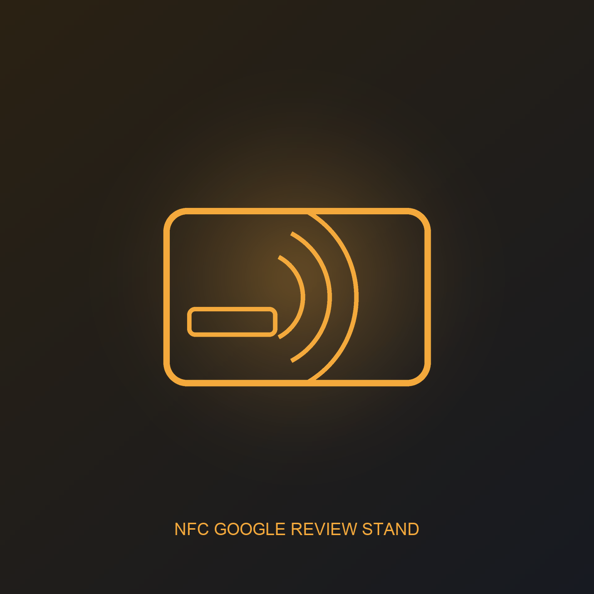 NFC Google Review Stand